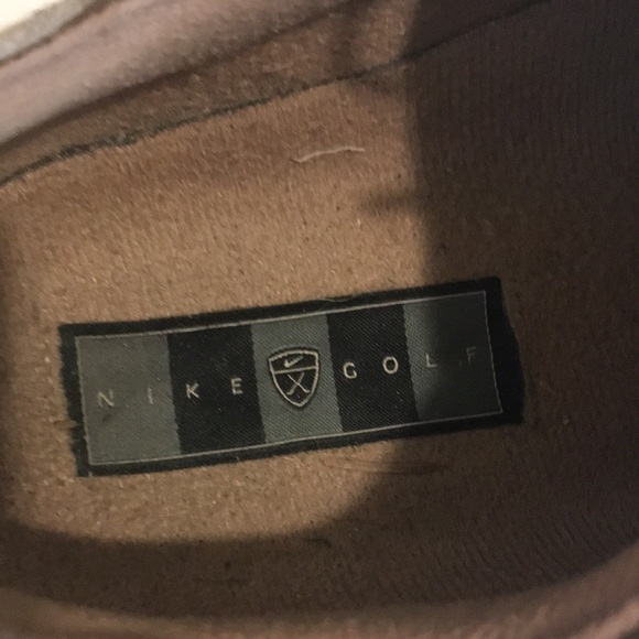 ⛳️ Nike Air Kempshell Last Comfort Saddle Brown and White Golf Cleats Size 10 - Picture 13 of 13